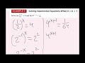 Exploring Exponential Equations in Algebra 1