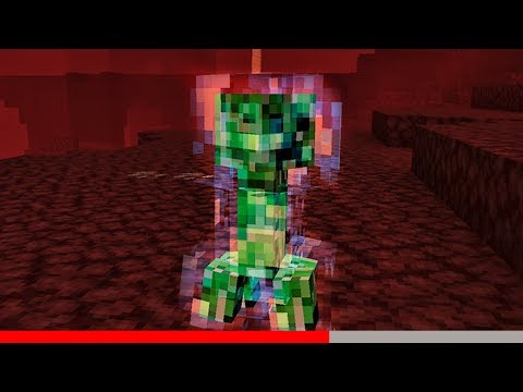 el SUPER CREEPER mascota en Minecraft SURVIVAL