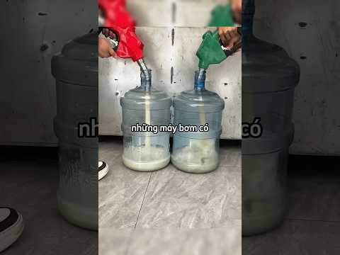 Lí do vì sao chúng ta nên đổ xăng bằng máy bơm áp suất thấp 😱
