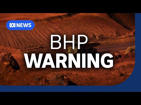 YouTube video thumbnail: BHP Hits Out at the Government as Iron Ore Negotiations With China Continue