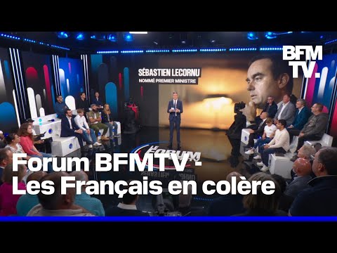 LE FORUM BFMTV - Crise politique et sociale: les Français en colère