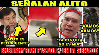 ESCANDALO! encuentran P1ST9LA en el SENADO ¡TIENELAS HUELLAS DE ALITO! NOROÑA sale de URGENCIA