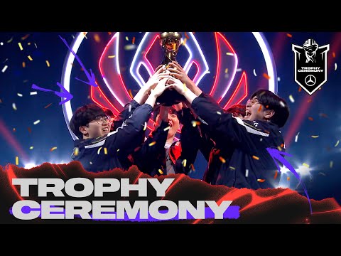 트로피 세레머니 presented by Mercedes Benz | MSI 2025 결승전