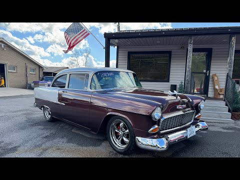 Test Drive 1955 Chevrolet 210 2 Door Post $37,900 Maple Motors #2878