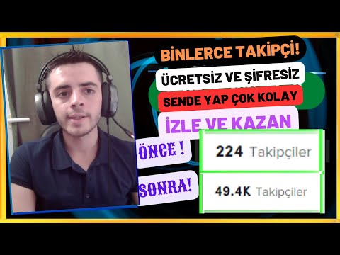 TİKTOK TAKİPÇİ ARTTIRMA HİLESİ - ÜCRETSİZ ŞİFRESİZ TİKTOK TAKİPÇİ HİLESİ