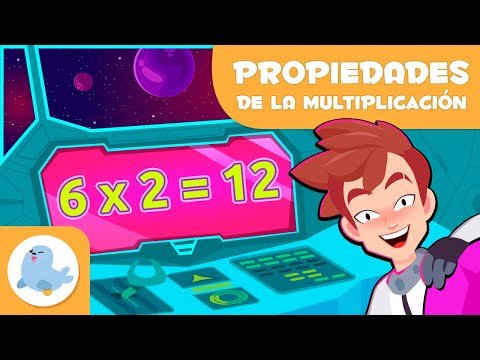 PROPIEDADES de la MULTIPLICACIÓN 🚀❌ Matemáticas para niños ✨