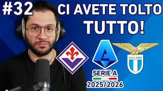 😠​😠​😠​ ADESSO BASTA! Fiorentina-Lazio 1-0 | MAXISFOGO