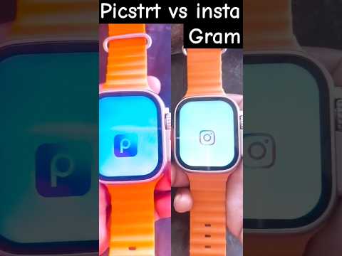 t 900 ultra smart watch on play picstrt vs 💥🤯 Instragram