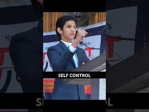 Self Control Hona Chahiye 💪🧠 #selfcontrol #successmotivation #motivationalspeech #ytshorts