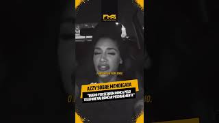 AZZY manda o papo para FERNANDA LACERDA antes da COLETIVA DE IMPRENSA