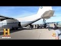 Driving into a C130