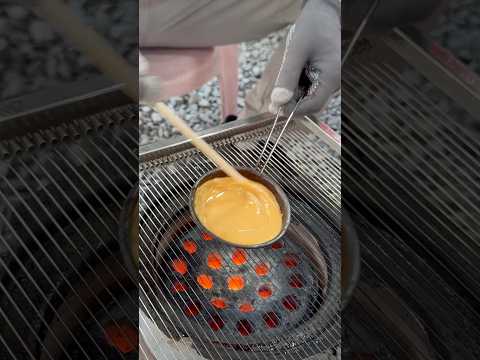 요즘 보기 힘든? 연탄불 달고나 / Old School Korean Dalgona