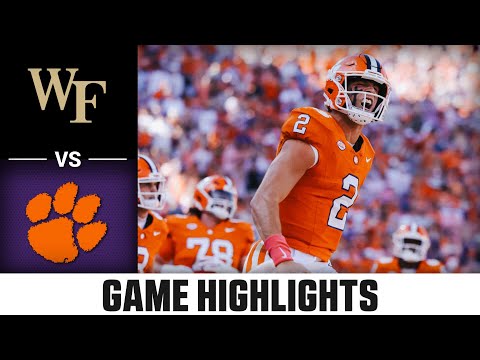 Clemson vs. Wake Forest Full Match Replay