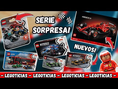 La Formula 1 VIENE CON TODO!!!! / Legoticias / Minifigs