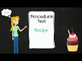 Understanding Procedural Texts and Recipes