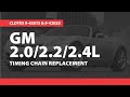 Ecotec Timing Chain Replacement Procedures