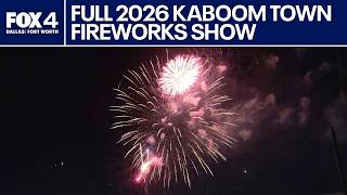 FULL: 2026 Kaboom Town fireworks show