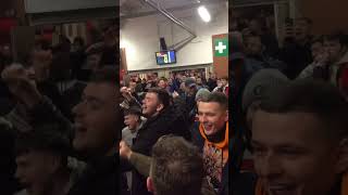 Rangers fans old Trafford home end