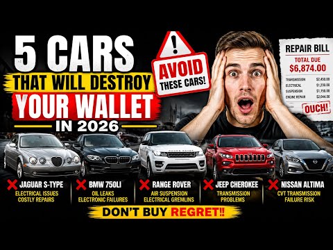 🚨 5 Cars That Will DESTROY Your Wallet in 2026 (Avoid These!)