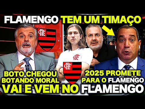 ZINHO RASGA ELOGIOS ao FLAMENGO ! “O FLAMENGO TEM UM TIMAÇO ! 2025 PROMETE PARA O FLAMENGO”