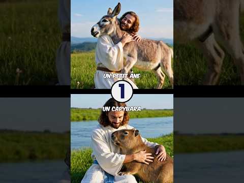 Quel Animal Jésus Aimait-Il ? ❤️🙏📖 #jesus