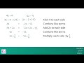 Solving Linear Equations in One Variable