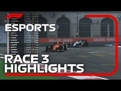 F1 Esports Pro Series 2019: Race Three Highlights