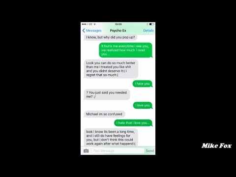 Pranking my EX girlfriend with Gnash 'I hate u I love u' Lyrics!! - Mike Fox