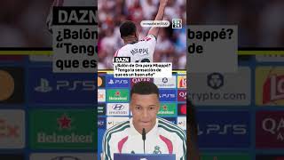 Mbappé, ¿gran candidato a ganar el Balón de Oro?🏆Habla el francés tras las palabras de Mourinho🗣️