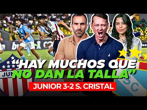 ¿Qué pasaría sí Cristal va a Sudamericana? Junior 3-2 Sporting Cristal | Juego en Corto