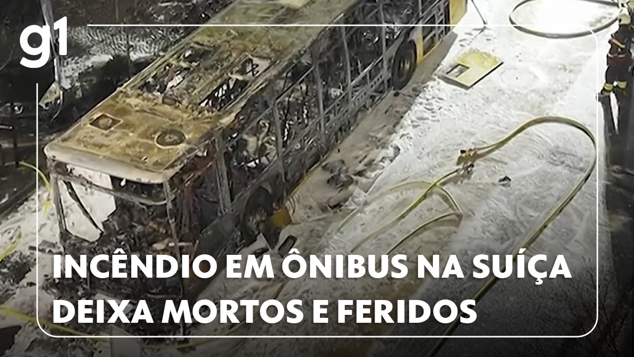 Incêndio em ônibus na Suíça deixa 6 mortos e 3 feridos