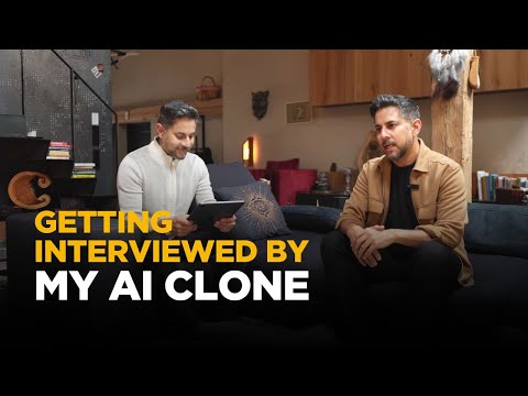 Getting Interviewed by my AI Clone