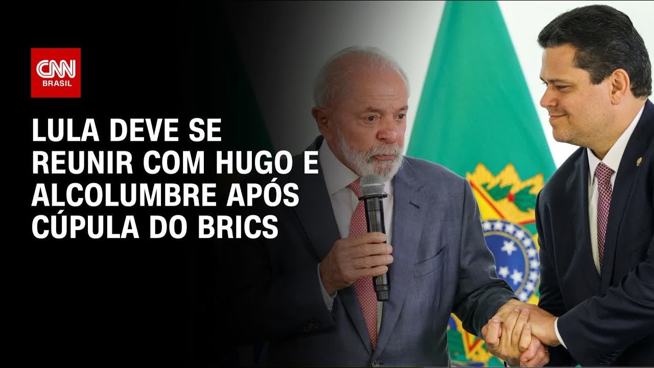 AGU adianta que Lula deve se encontrar com Hugo e Alcolumbre após cúpula dos Brics | CNN 360º