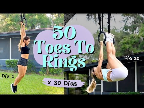 LO QUE PASA SI HACES 50 "Toes to Rings" Por 30 Días