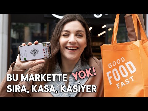 BU MARKETTE, SIRA, KASA VE KASİYER YOK!
