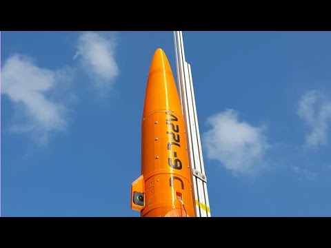 APPL-9 Series 2-Stage Rocket Flight Test - YouTube(2分55秒)