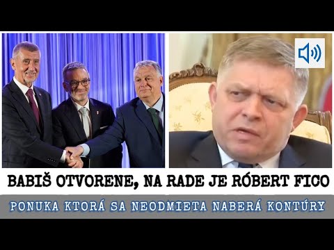 BABIŠ OTVORENE, NA RADE JE RÓBERT FICO. PONUKA, KTORÁ SA NEODMIETA NABERÁ KONTÚRY.