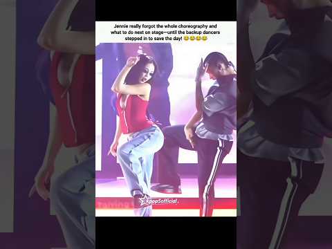 jennie unnie really forgot the <strong>dance</strong> or she is shy? 😂😱 #lisa #<strong>rose</strong> #jisoo #blackpink #shorts