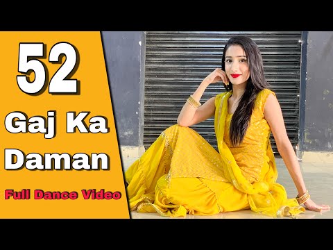 52 Gaj Ka Daman | Haryanvi Song | Renuka Panwar | Full Dance Video by Muskan Kalra