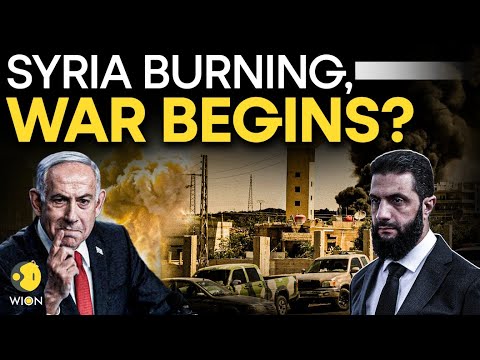 Israel-Syria War LIVE: Israel Targeted Syria's Military HQ, Over 500 Dead in Sectarian War | WION