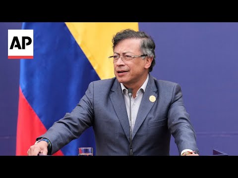 YouTube video thumbnail: President Petro Reacts as US Says Colombia Is Failing to Cooperate in Drug War
