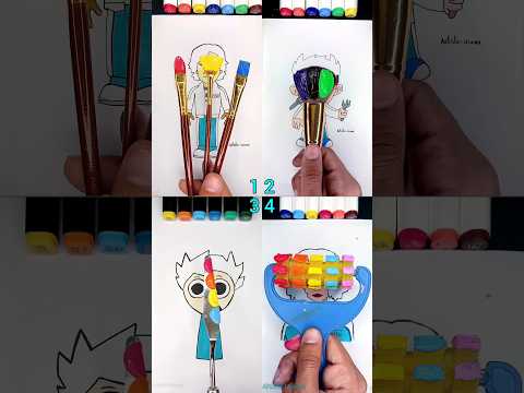 SquidGame Amazing Painting Art! ✨️🎨 || Which is your Favorite? #viralshorts #squidgame