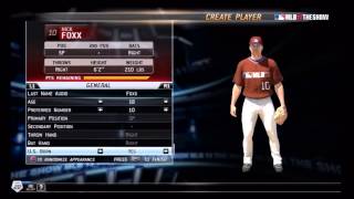 MLB 13 The Show RTTS SP Nick Foxx intro