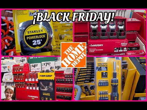 ¡HOME DEPOT YA TIENE LAS🏷️ESPECIALES DE💲BLACK FRIDAY💸!    #homedepot #recorrido #blackfriday