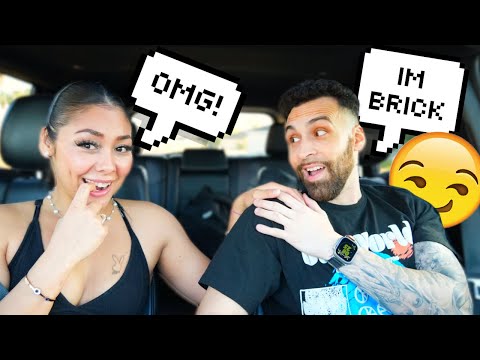 Telling My Girlfriend Im Brick While Driving! *GOT JUICY*