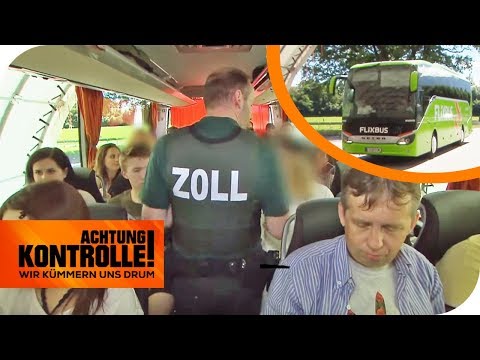 Zollkontrolle im Fernbus: Was findet der Zoll auf der Balkanroute? | Achtung Kontrolle | kabel eins