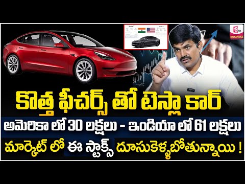 Sundara Rami Reddy -Tesla Model Y launched in India 2025 - Price, range & features detailed #stocks