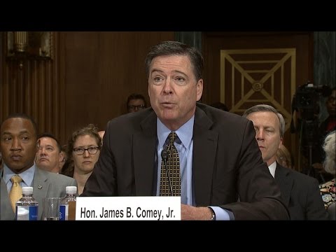 FBI Director James Comey testifies about Clinton emails on Capitol Hill