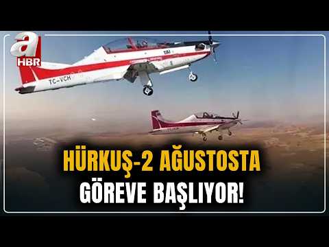 Pilotlar HÜRKUŞ-2 ile yetişecek! HÜRKUŞ göreve başlıyor... | A Haber