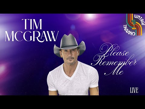 Tim McGraw - Please Remember Me (Live) #lyricsvideo